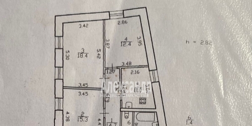 3-комн квартира Старо-Петергофский пр.,  д. 15