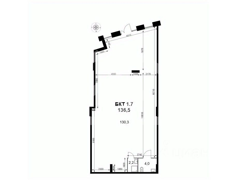 Продажа торгового помещения ул Московская,  д. 8А