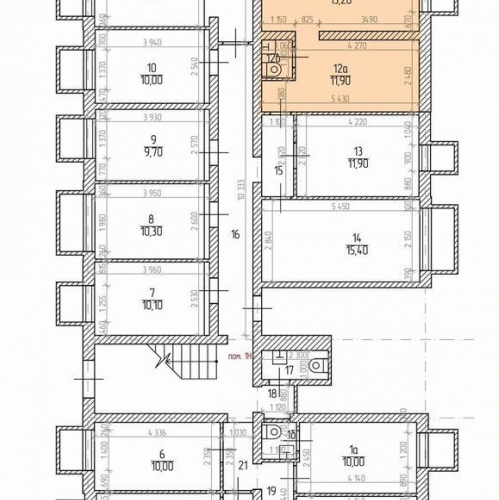 Помещение свободного назначения Красносельская Верхн. ул,  д. 10 к2