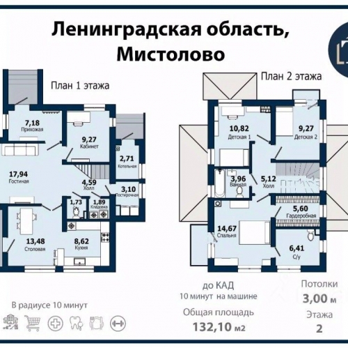 Коттедж/дом Мистолово, Курортная улица,  д. 12