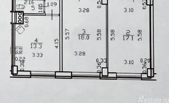Продажа 2-комн квартиры на вторичном рынке Гжатская улица