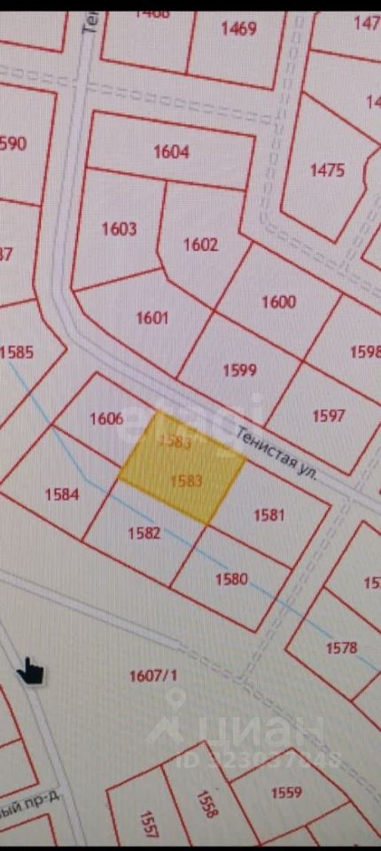 Продажа земли Корневские Гривки ТСН, улица Тенистая