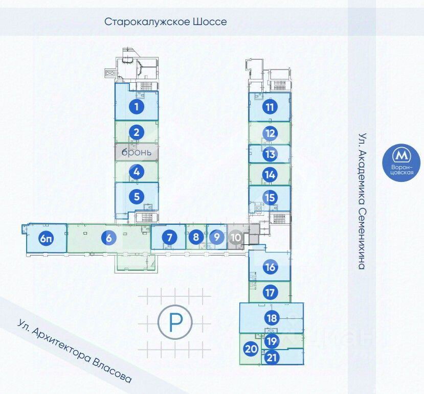 Продажа торгового помещения Старокалужское шоссе,  д. 62