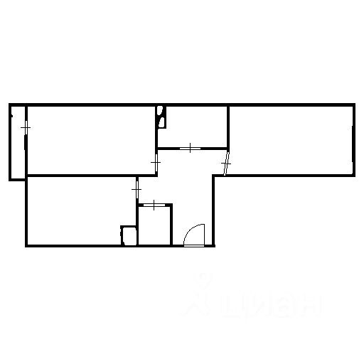 Аренда 2-комн квартиры на вторичном рынке Кудрово г., улица Ленинградская, 7