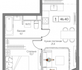 Продать Квартиры в новостройке Москва г., Проектируемый проезд № 4062   Aqua