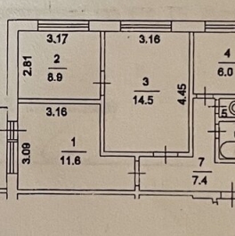 Продажа 3-комн квартиры на вторичном рынке Стройковская улица,  д. 10