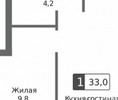 Продать Квартиры в новостройке Красногорск, ул Южная  43 