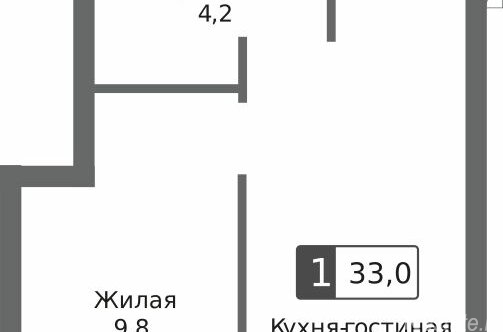 Продажа 1-комн квартиры в новостройке Красногорск, ул Южная,  д. 43