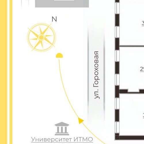 6-комн квартира Гороховая улица, 32