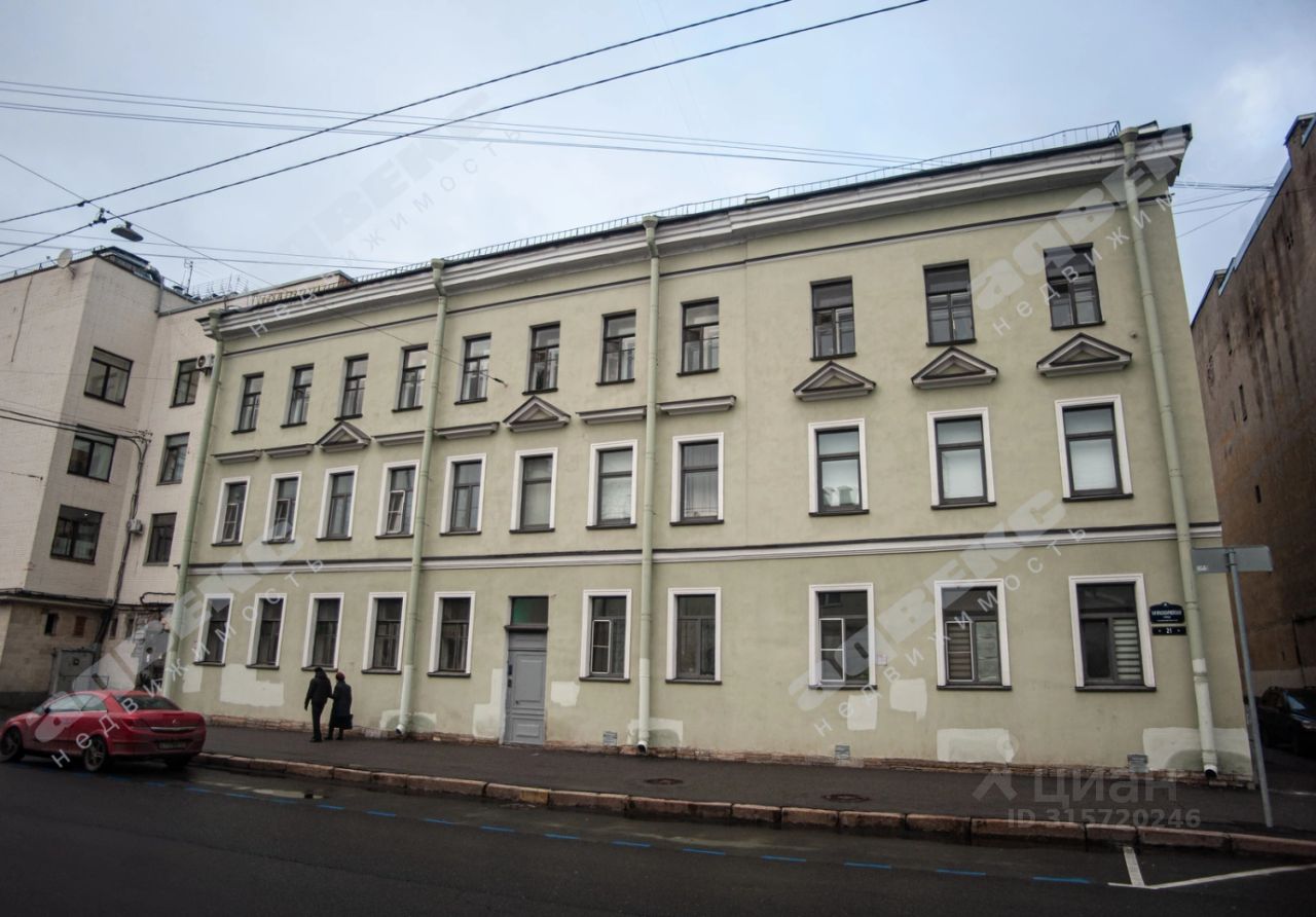 Продажа 3-комн квартиры на вторичном рынке 9-я Красноармейская улица, 21