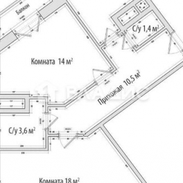 Продажа 2-комн квартиры на вторичном рынке Опалиха, улица Дежнёва,  д. 15