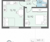 Продать Квартиры вторичка Ковалёво, Поперечная улица  1 к2 