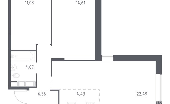 Продажа 2-комн квартиры на вторичном рынке Новое Павлино, ул Бояринова,  д. 36
