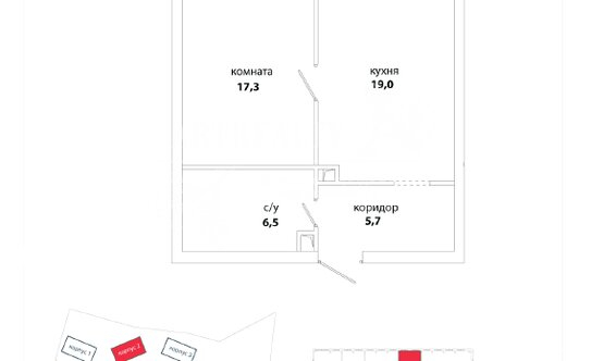 Продажа 1-комн квартиры на вторичном рынке улица Василия Ланового,  д. 6 к2