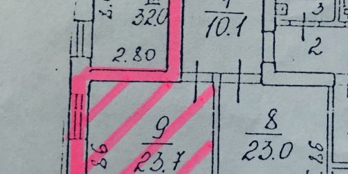 Комната Кронштадт, улица Всеволода Вишневского, 13