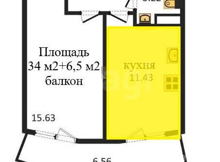 Продажа 1-комн квартиры на вторичном рынке Планерная улица