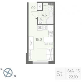 Продажа студии Шушары п., Пулковское ш., к. 4 Продажа студии Шушары п., Пулковское ш., к. 4
