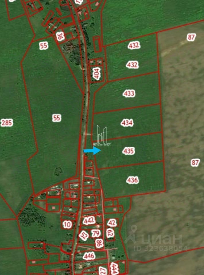 Продажа земли д. Горки, 23А