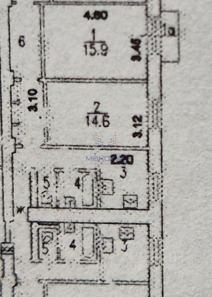 Продажа 2-комн квартиры на вторичном рынке шоссе Энтузиастов, 76/1