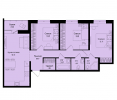 Продать Квартиры в новостройке Новосергиевка д., Ленинградская ул.   1-5