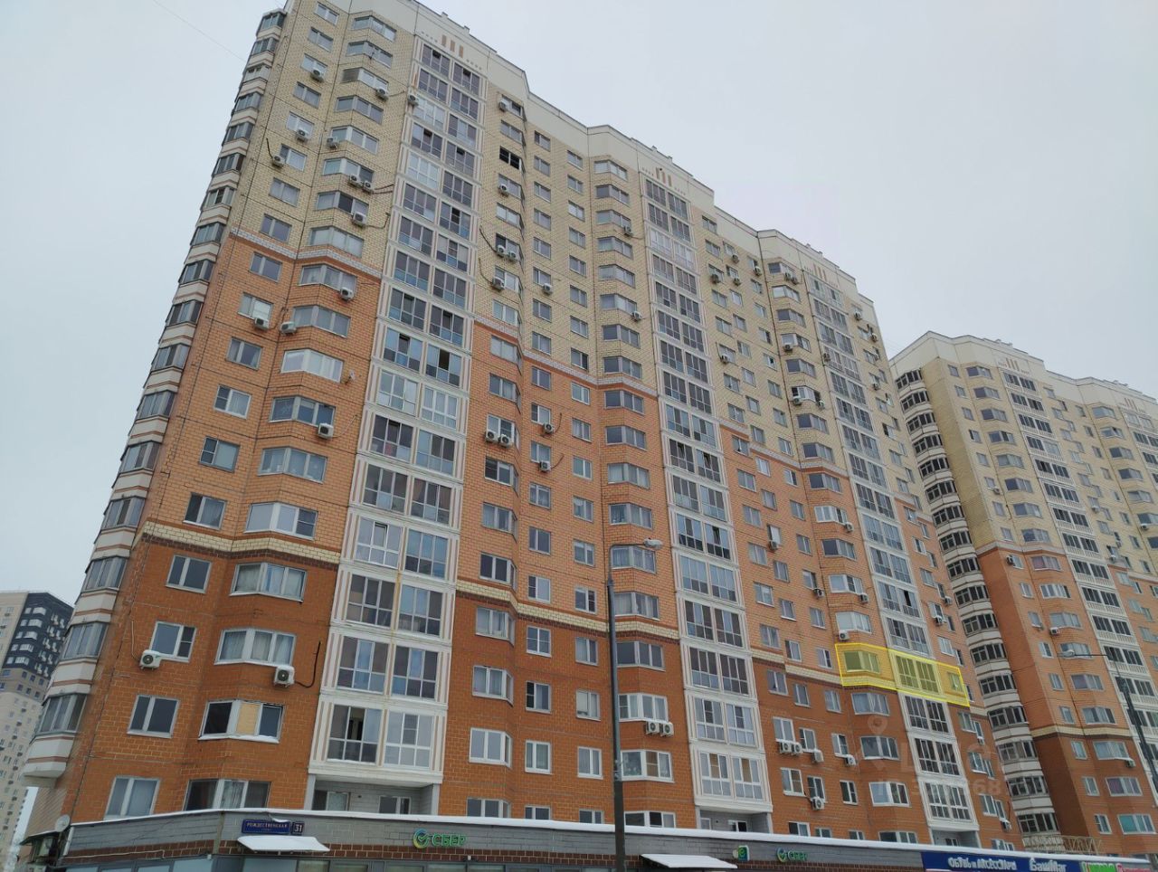 Продажа 3-комн квартиры на вторичном рынке Рождественская улица, 31