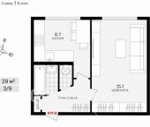 Продать Квартиры вторичка ул Димитрова  22 1