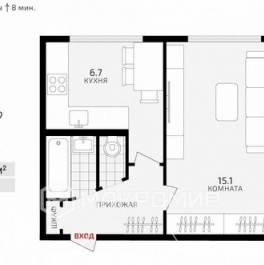 Продажа 1-комн квартиры на вторичном рынке ул Димитрова,  д. 22,  к. 1
