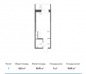 Продать Квартиры в новостройке Балканская дор, 10к2   