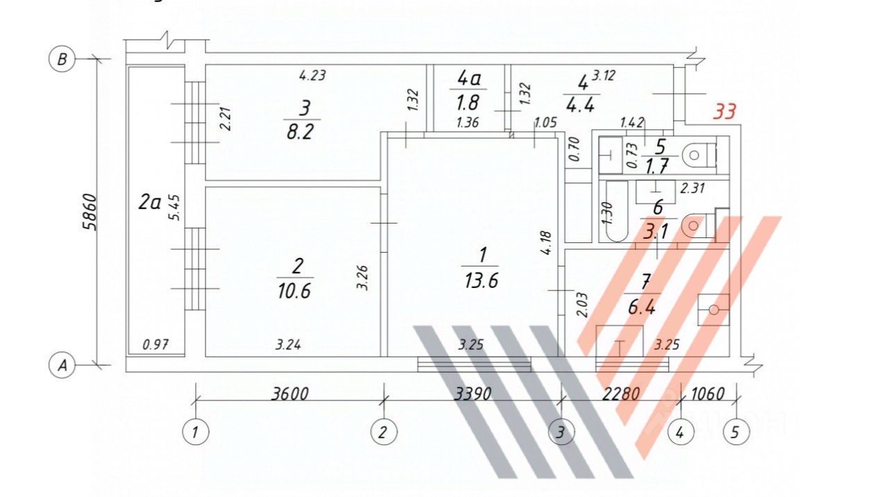 Продажа 3-комн квартиры на вторичном рынке Веерная улица, 3К1