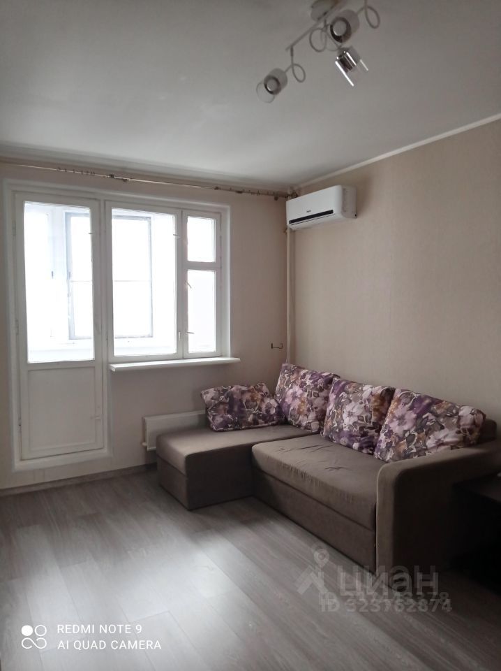 Аренда 1-комн квартиры на вторичном рынке Профсоюзная улица, 115К2