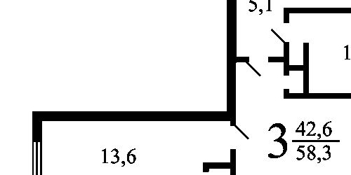 3-комн квартира 3-й Новоподмосковный переулок, 6