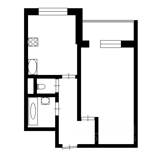 Продажа 1-комн квартиры на вторичном рынке Стародеревенская улица, 19к1