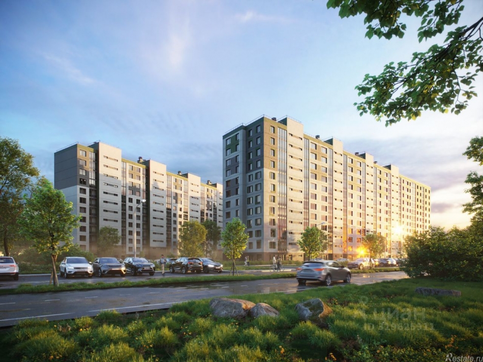 Продажа 2-комн квартиры в новостройке Шушары п,  д. 3 к1 с1
