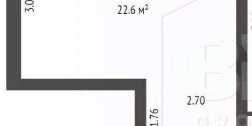 2-комн квартира улица Турку, 15к1