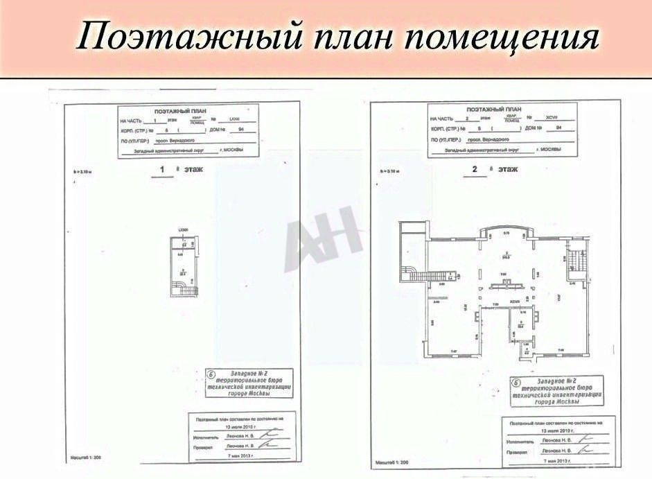 Аренда ПСН пр-кт Вернадского,  д. 94,  к. 5