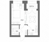 Продать Квартиры вторичка улица Академика Константинова  1 к1 с1 