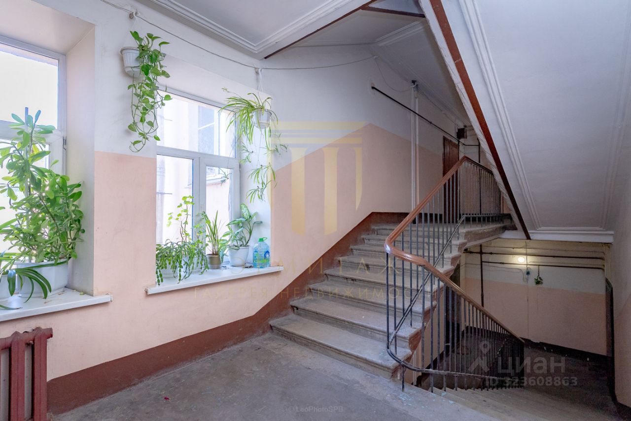 Продажа 3-комн квартиры на вторичном рынке Коломенская улица, 46