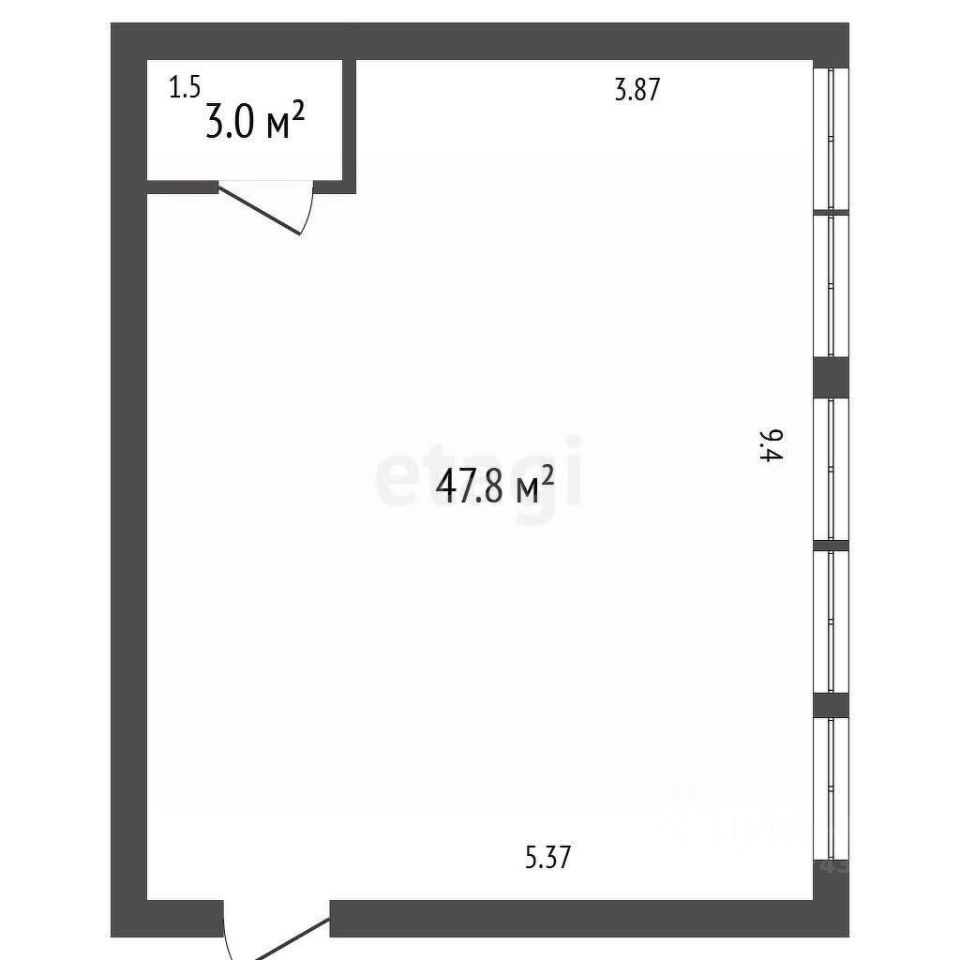Продажа 1-комн квартиры на вторичном рынке Заставская улица, 24