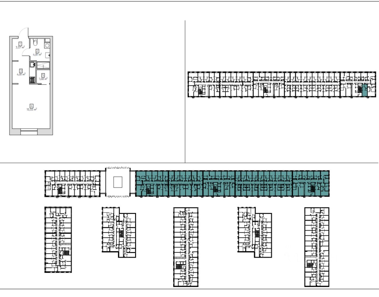Продажа студии Автомобильный проезд, 4