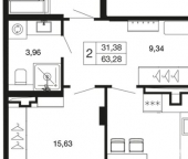 Продать Квартиры в новостройке Наро-Фоминский городской округ, улица Чкалова   