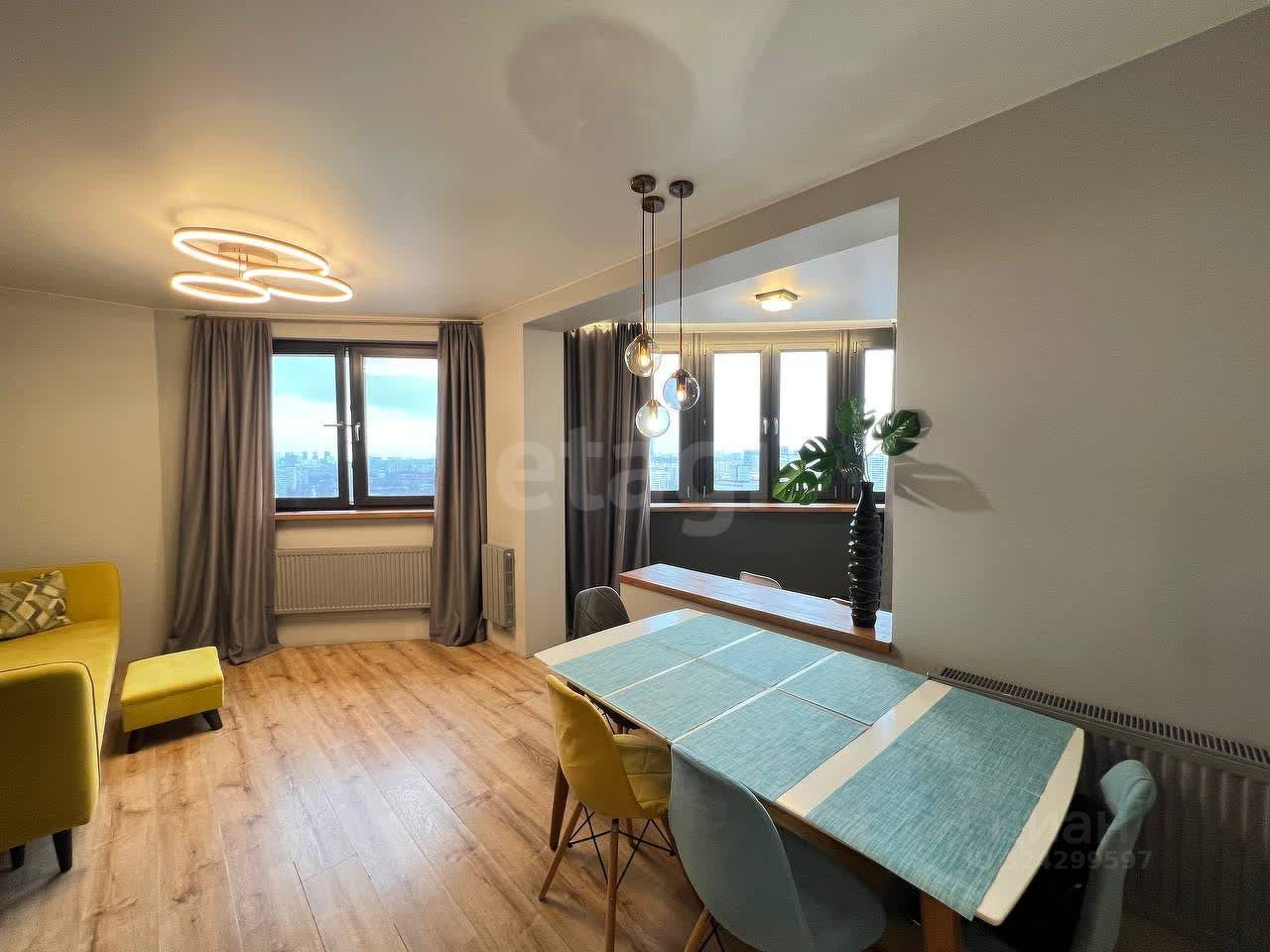 Аренда 2-комн квартиры на вторичном рынке проспект 60-летия Октября, 17