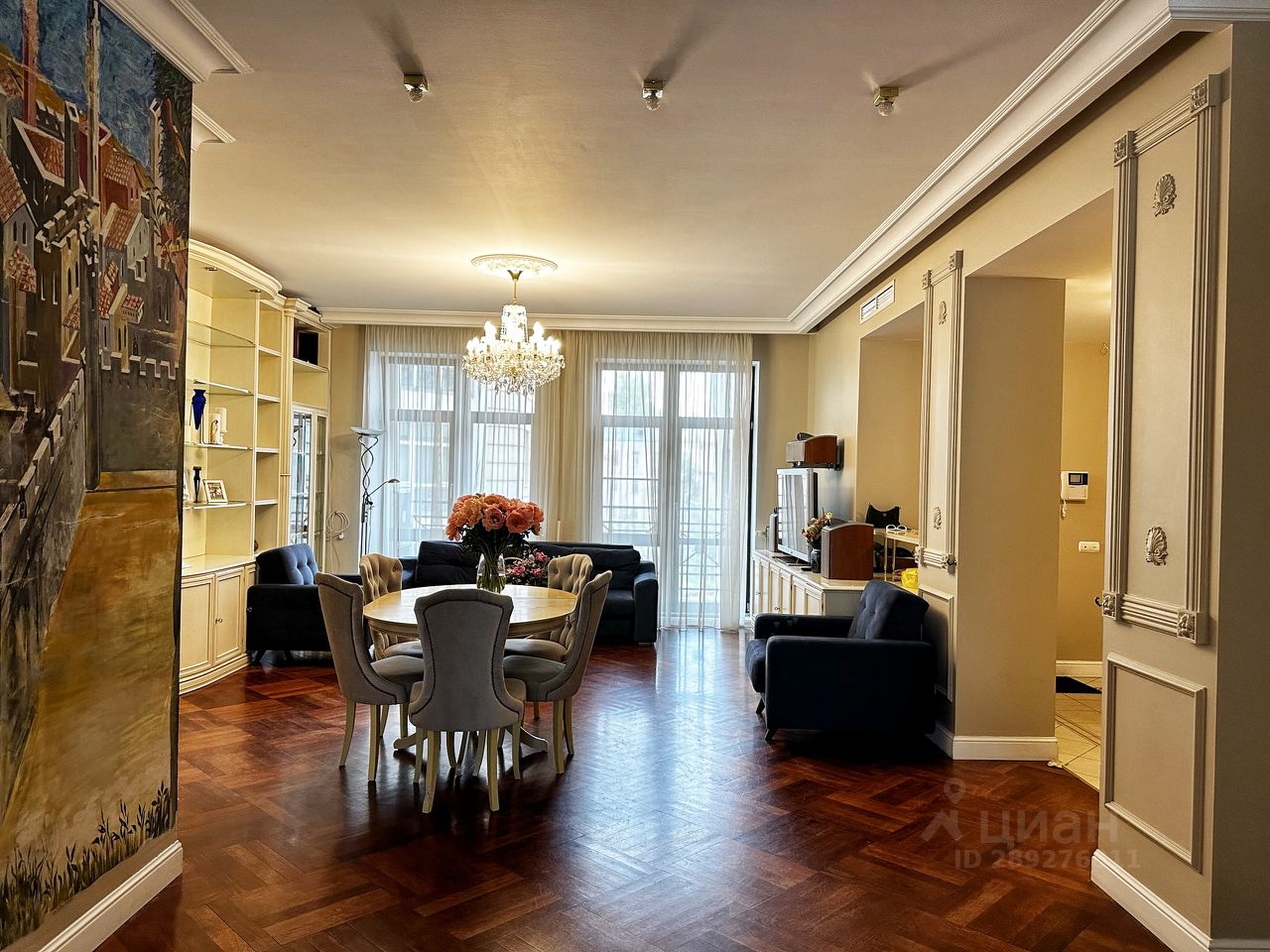 Аренда 4-комн квартиры на вторичном рынке переулок Лялин, 19К1