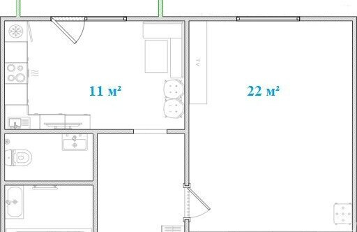 Продажа 1-комн квартиры на вторичном рынке Мытищи г, Пироговский мкр, Комсомольская ул