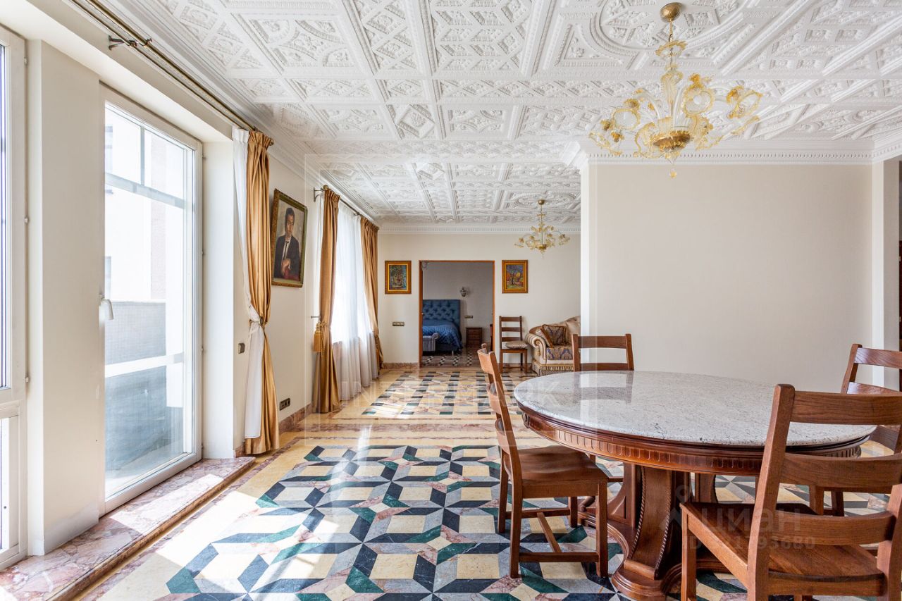 Аренда 3-комн квартиры на вторичном рынке 1-й Смоленский переулок, 17