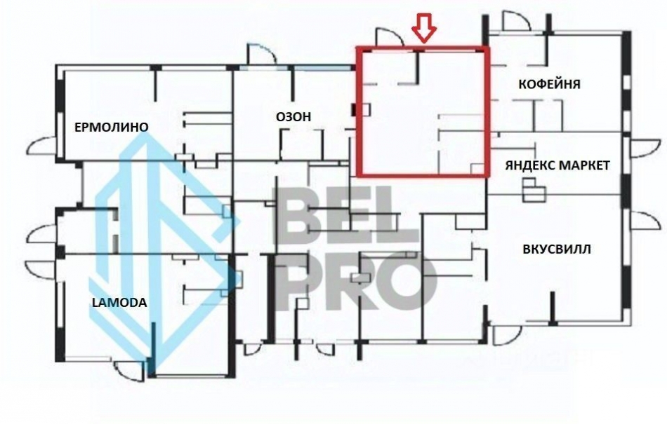 Продажа торгового помещения улица Наташи Качуевской,  д. 3