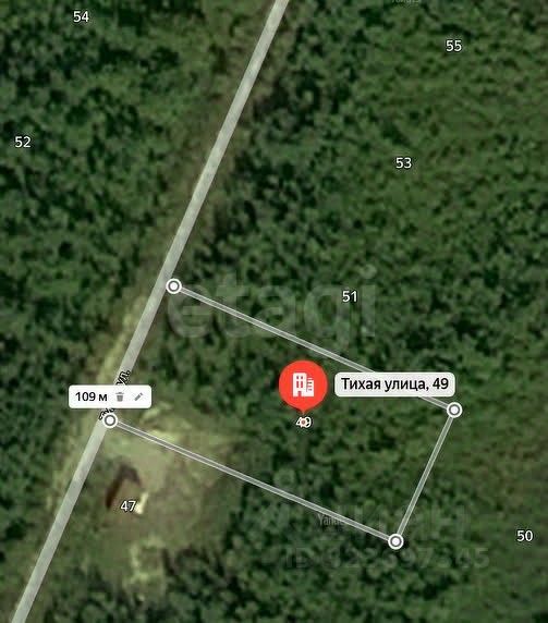 Продажа земли Восход садоводческий массив, Звездочка СНТ, улица Рябиновая,  д. 49