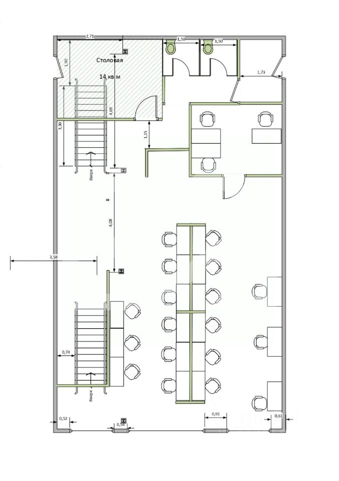 Продажа торгового помещения ул Бауманская,  д. 11