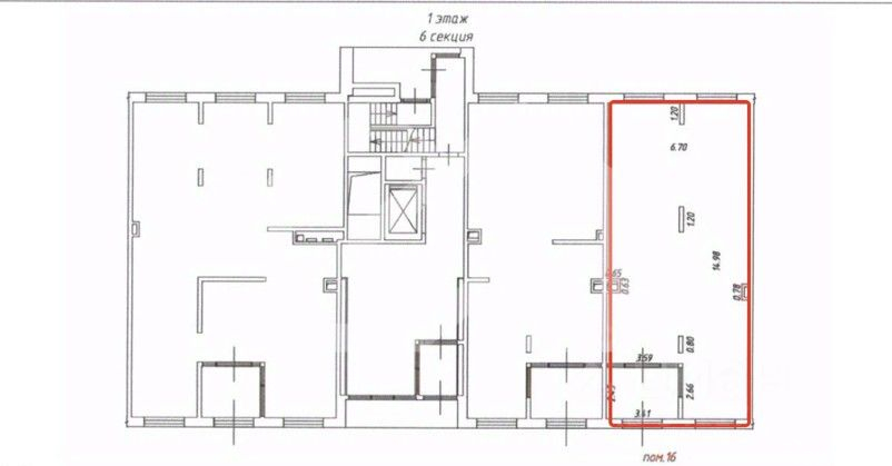 Аренда торгового помещения ул Цимлянская,  д. 3,  к. 2