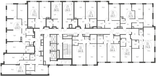 Продажа 1-комн квартиры в новостройке Крылатская ул,  д. 33 к2