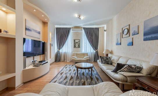 Аренда 3-комн квартиры на вторичном рынке Тверская-Ямская 4-я ул,  д. 8/9